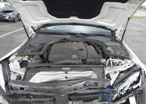 2019 Mercedes-Benz C 300 из США, поврежденный, VIN WDDWF8DB7KR483994